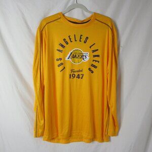 L.A. Lakers Long Sleeve T Shirt NBA Official Team Apparel Adult Size Large NWT